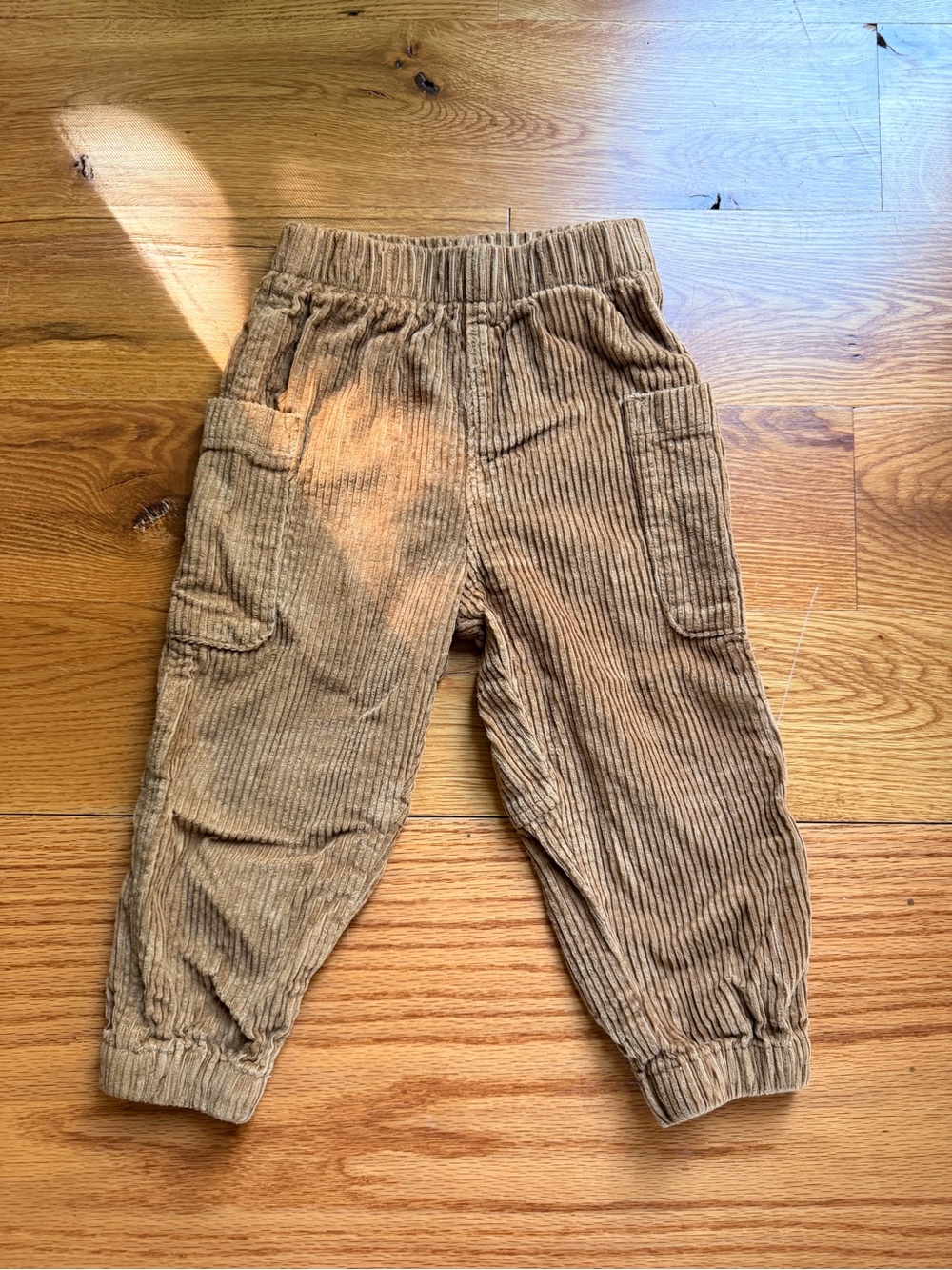 Patagonia Kids Corduroy Joggers in Tan